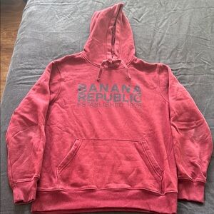 Banana Republic Red Sweatshirt Casual Pullover